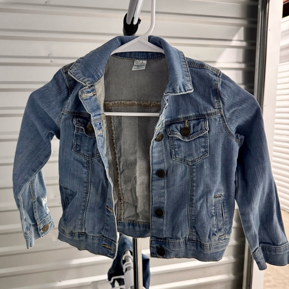 Carter's Customized Light Blue Denim Jacket for Kids